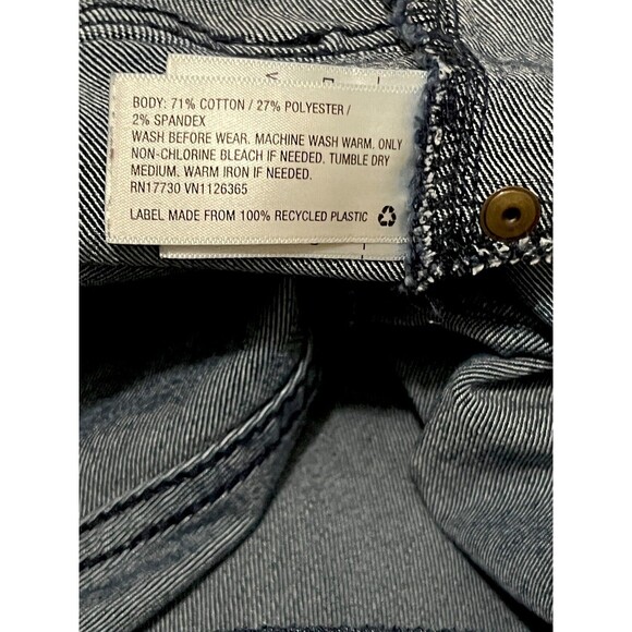 Universal Thread Jeans Jegging Dark Wash Mid Rise Stretch Blue Denim Women 16 - Picture 7 of 8